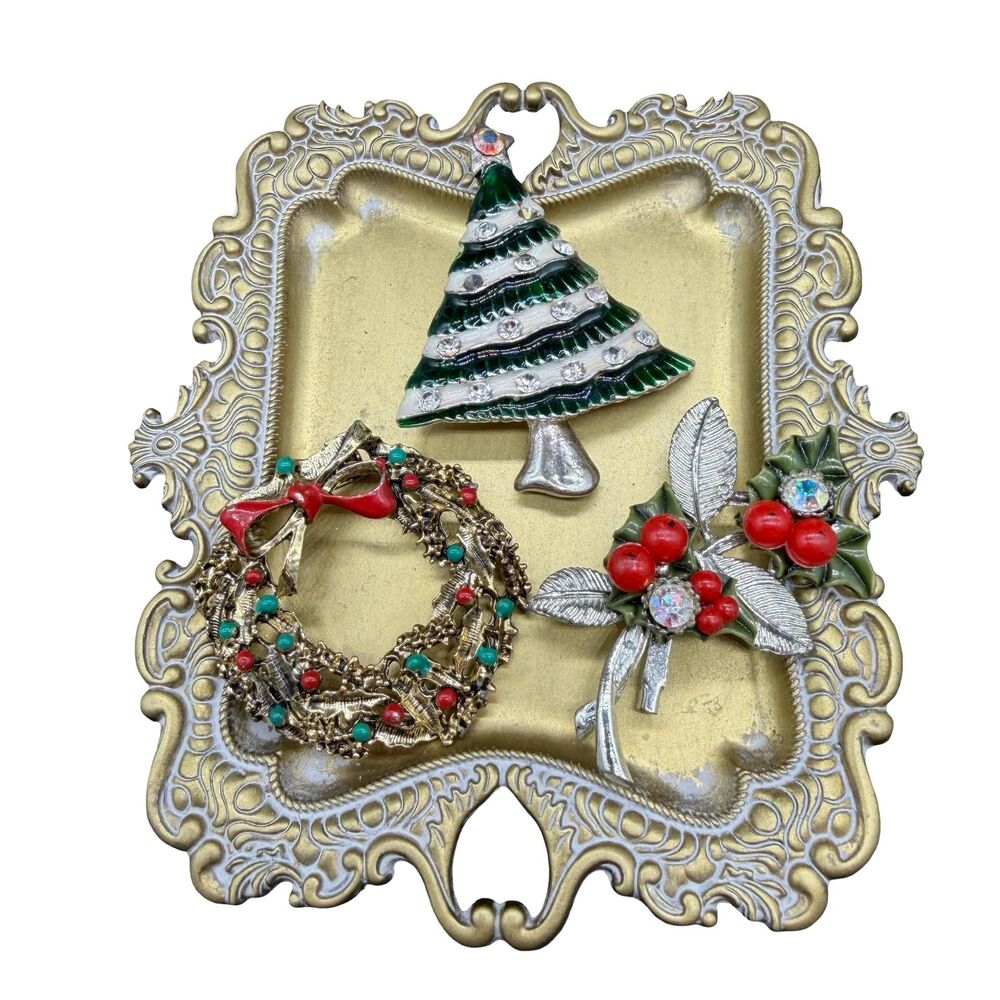 Vintage Brooch Lot: Jewelry Crafting, Repurposing